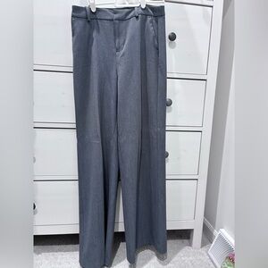 a new day Gray Wide Leg Dress Pants